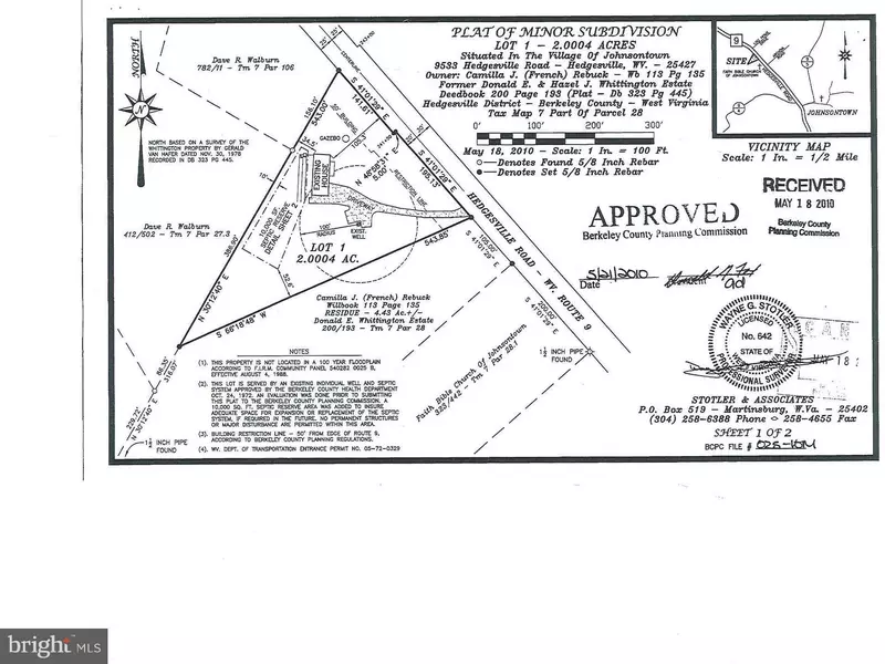 HEDGESVILLE RD, Hedgesville, WV 25427