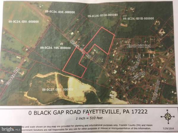 BLACK GAP RD, Fayetteville, PA 17222