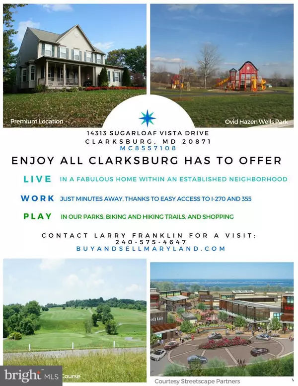 Clarksburg, MD 20871,14313 SUGARLOAF VISTA DR
