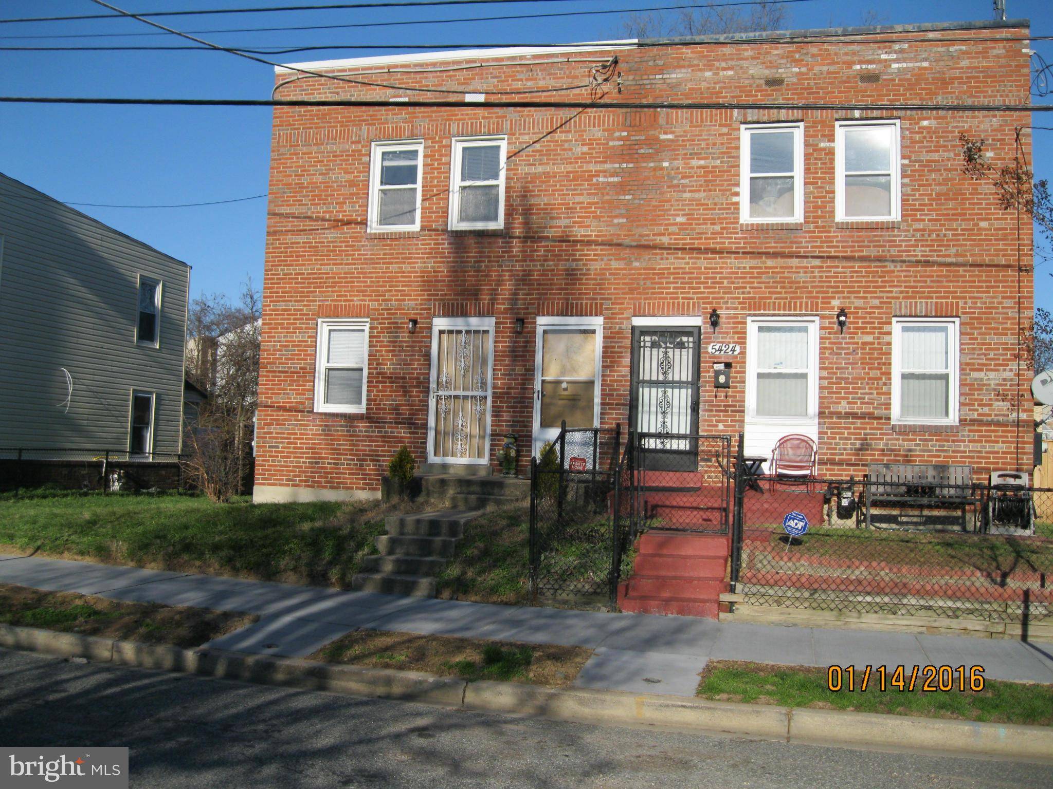 Washington, DC 20019,5422 JAMES PL NE