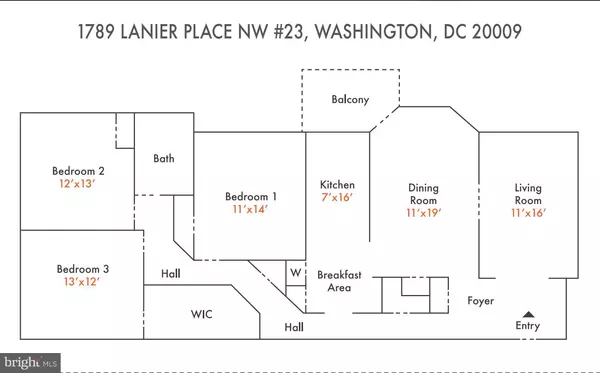 Washington, DC 20009,1789 LANIER PL NW #23