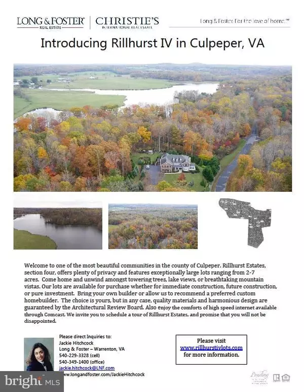 Culpeper, VA 22701,LOT 30 RILLHURST DRIVE