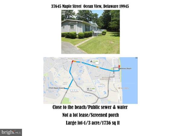 Ocean View, DE 19945,37645 MAPLE ST