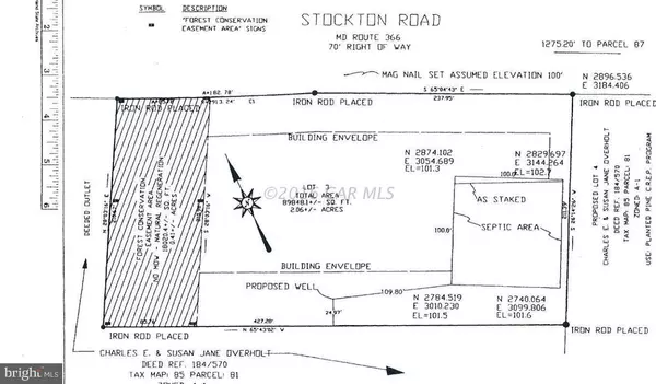 Pocomoke, MD 21851,LOT 3 STOCKTON RD