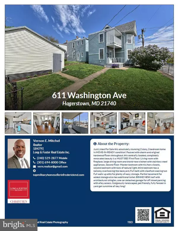 Hagerstown, MD 21740,611 WASHINGTON AVE