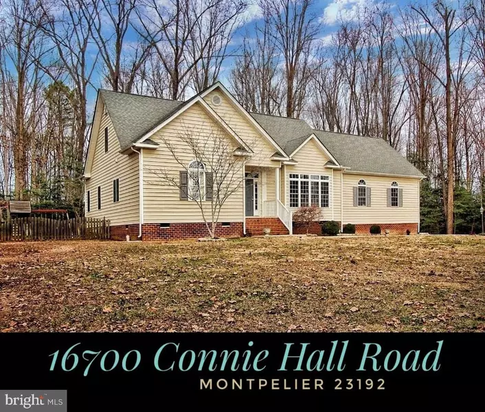 16700 CONNIE HALL RD, Montpelier, VA 23192