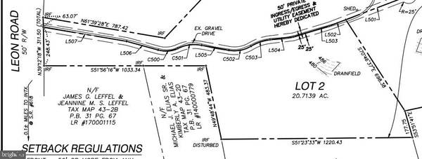 Culpeper, VA 22701,LOT 2 LEON RD