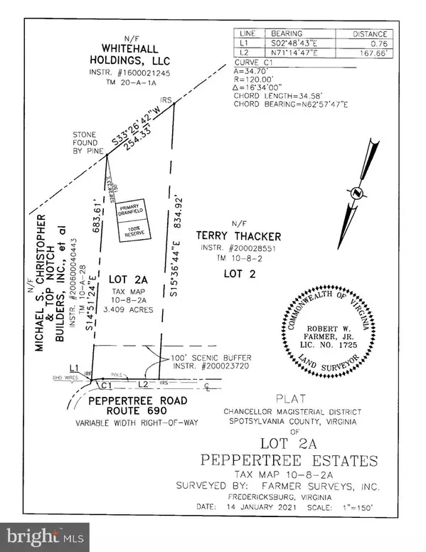 LOT 2A PEPPERTREE ESTATES PEPPERTREE RD, Spotsylvania, VA 22553