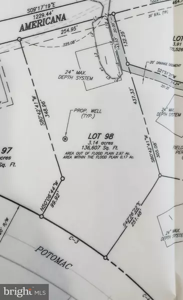 LOT 98 AMERICANA, Hedgesville, WV 25427