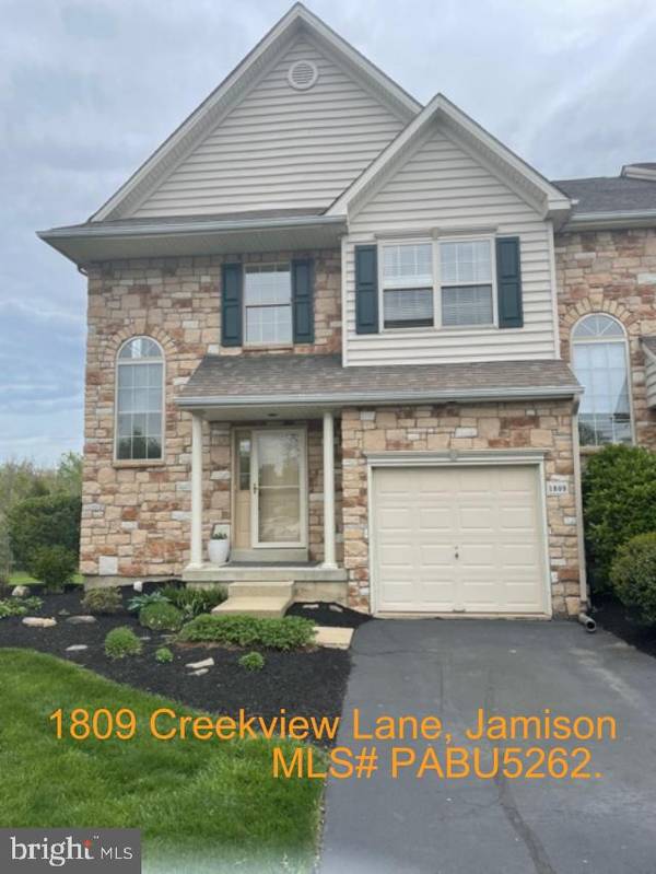 1809 CREEKVIEW LN, Jamison, PA 18929