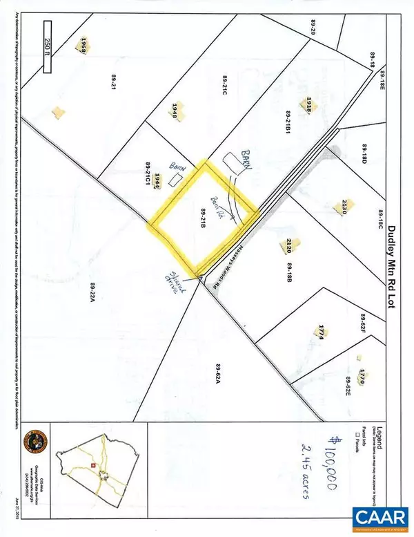 Charlottesville, VA 22903,TBD DUDLEY MOUNTAIN RD RD