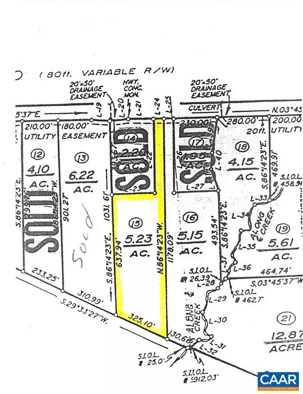 Scottsville, VA 24590,LOT 15 S CONSTITUTION RTE