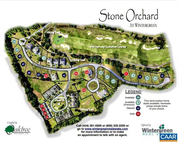 Nellysford, VA 22958,256 STONE ORCHARD DR #LOT 47