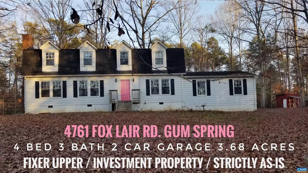 4761 FOX LAIR RD, Gumspring, VA 23065