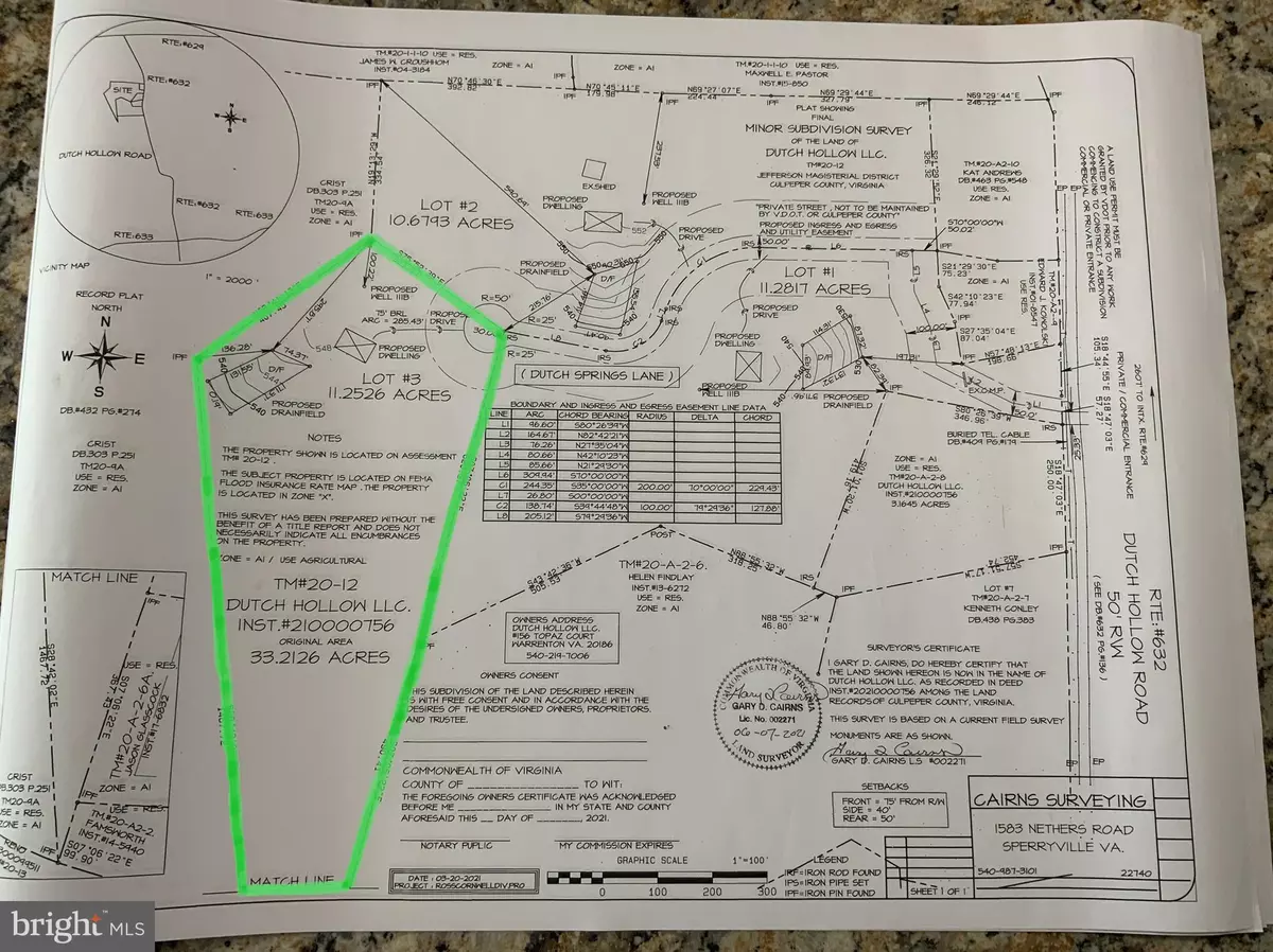 Rixeyville, VA 22737,DUTCH HOLLOW RD #LOT 3