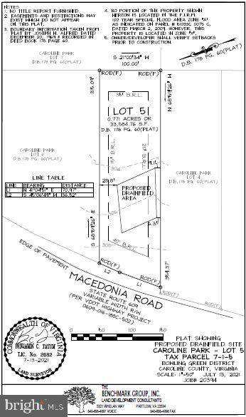 Woodford, VA 22580,LOT 5 MACEDONIA RD