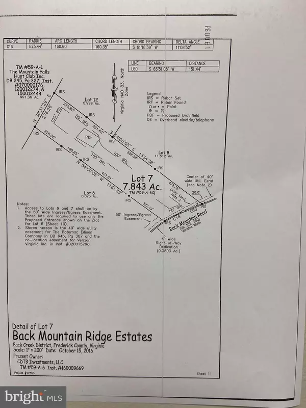 Winchester, VA 22602,BACK MOUNTAIN RD #LOT 7