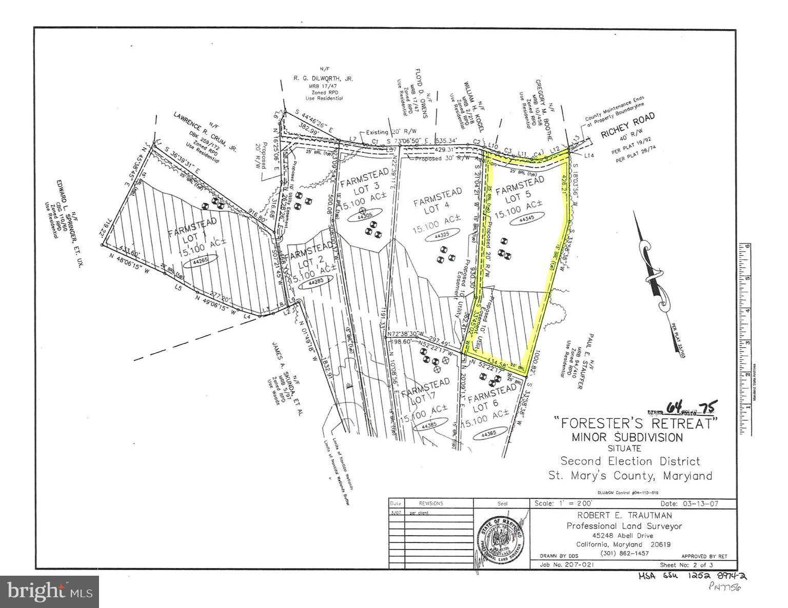 44345 RICHEY RD, Leonardtown, MD 20650