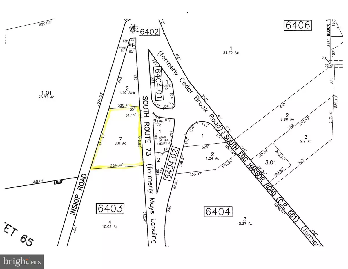 Hammonton, NJ 08037,LOT 7 S ROUTE 73