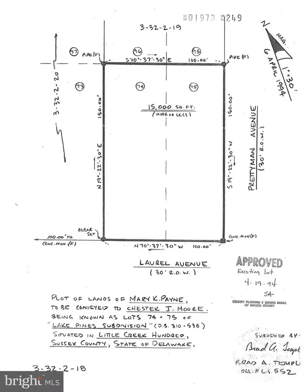 Laurel, DE 19956,0 LAUREL AVE #LOTS 74 & 75