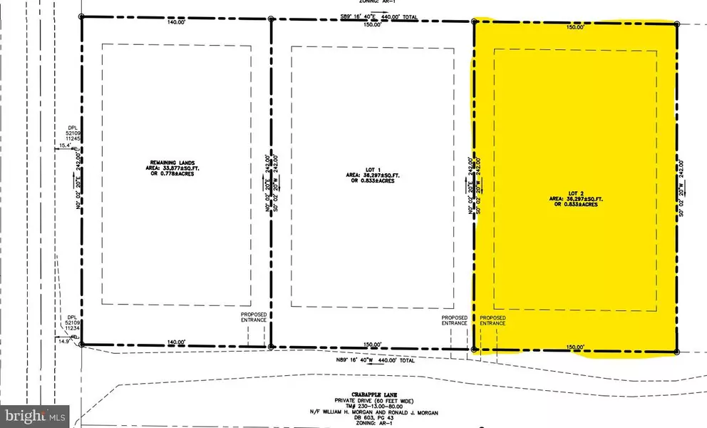 LOT 2 CRABAPPLE LN, Lincoln, DE 19960