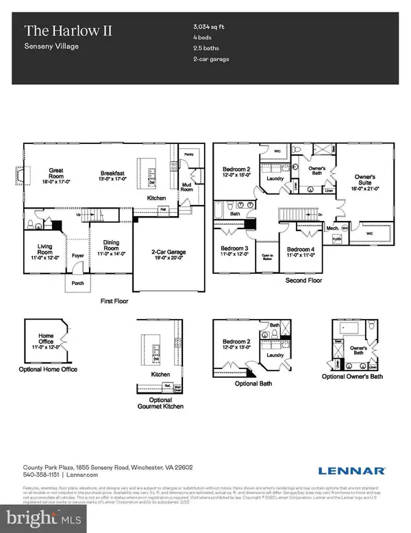 Winchester, VA 22602,234-LOT# 4 LEHIGH DR #(HARLOW II)