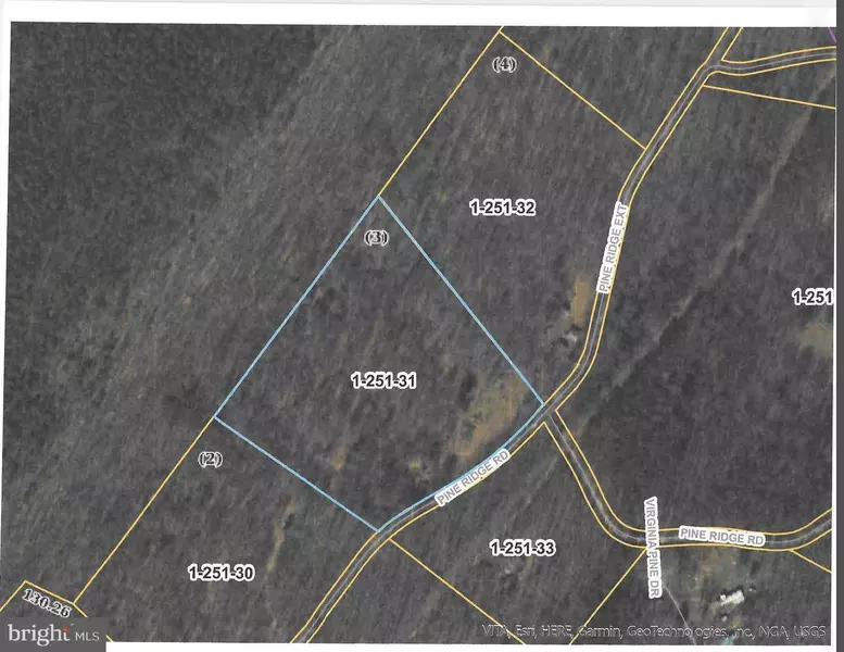 7.55 AC. PINE RIDGE RD, Wardensville, WV 26851