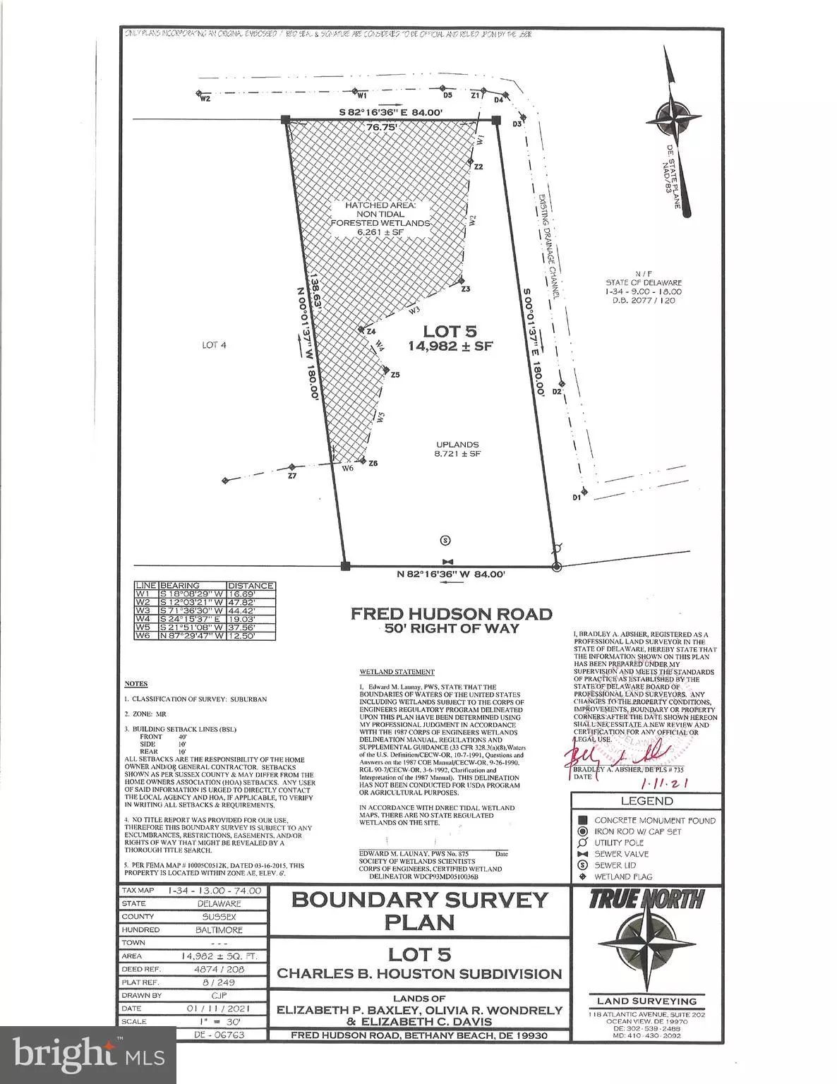 Ocean View, DE 19970,LOT 5 FRED HUDSON RD