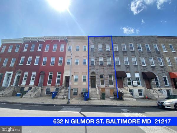 632 N GILMOR ST N, Baltimore, MD 21217