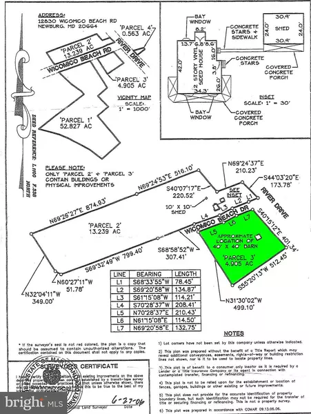 12835 WICOMICO BEACH RD #(BARN), Newburg, MD 20664