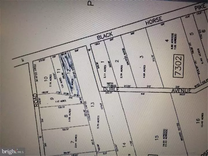 Williamstown, NJ 08094,0 S BLACK HORSE PIKE #LOT 12 - BLOCK 7301