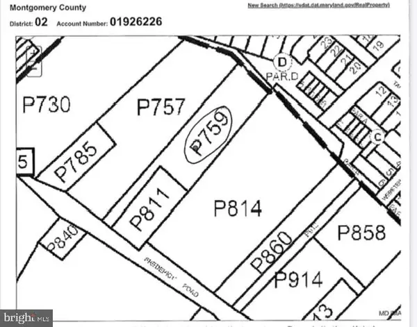 PARCEL 759 FREDERICK ROAD, Clarksburg, MD 20871