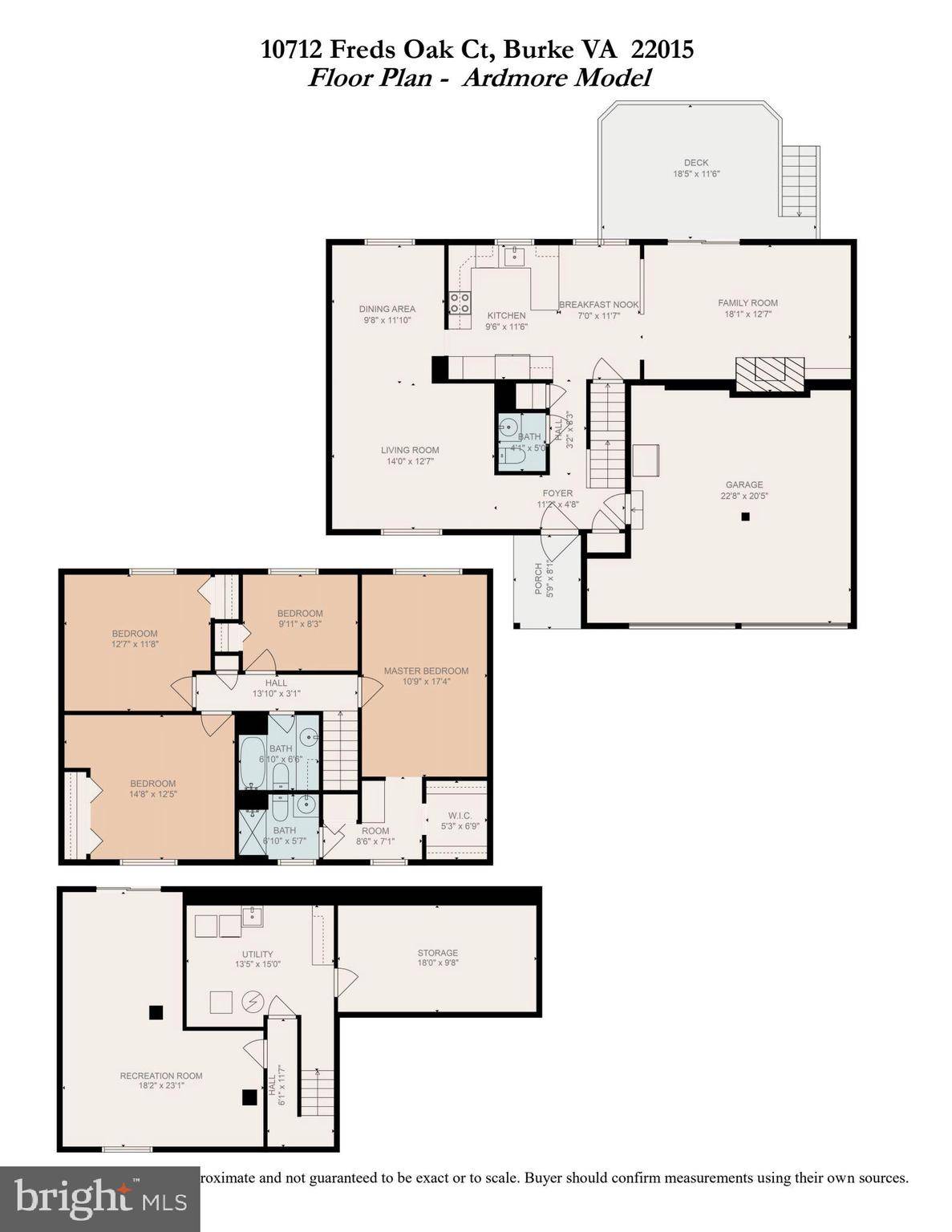 Burke, VA 22015,10712 FREDS OAK CT