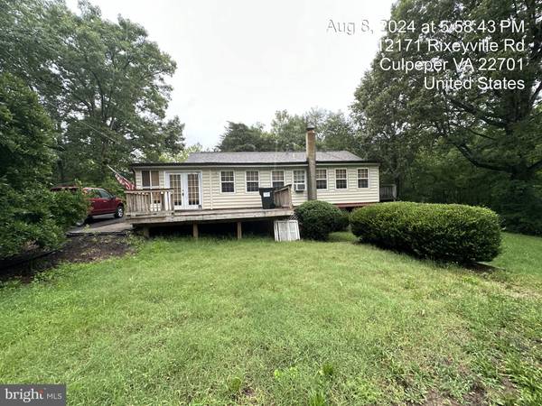 Culpeper, VA 22701,12171 RIXEYVILLE RD