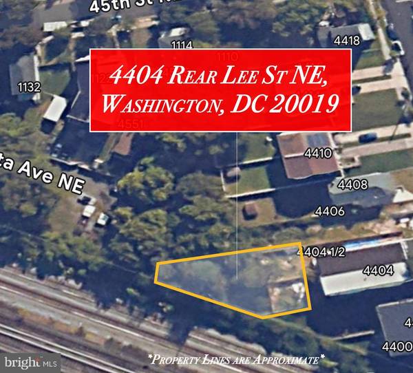 Washington, DC 20019,4404 REAR LEE ST NE