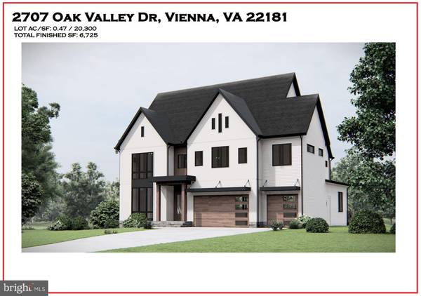 Vienna, VA 22181,2707 OAK VALLEY DR