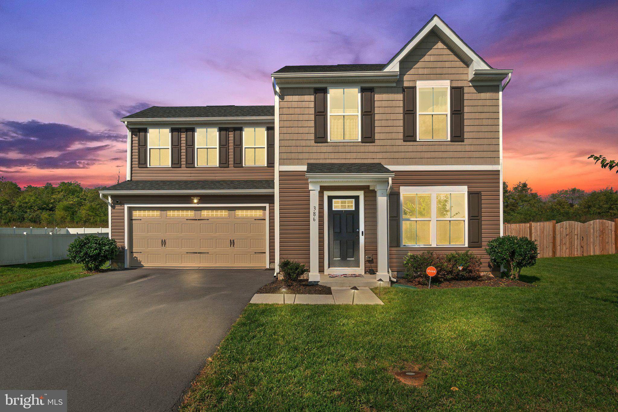 386 SWITCHGRASS CT, Bunker Hill, WV 25413