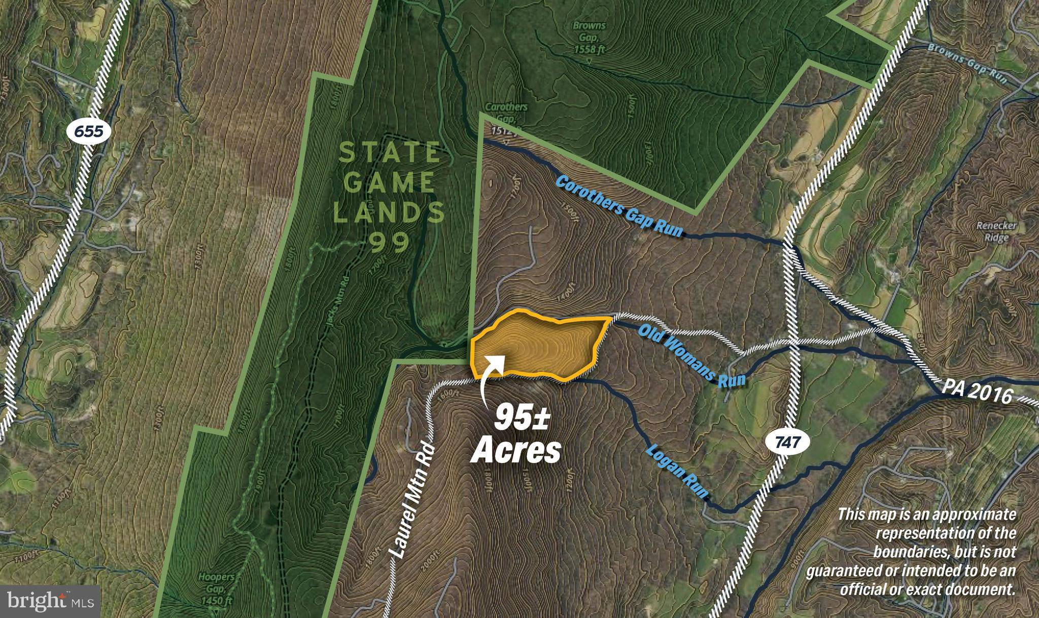 Three Springs, PA 17264,95+/- ACRES LAUREL MOUNTAIN RD