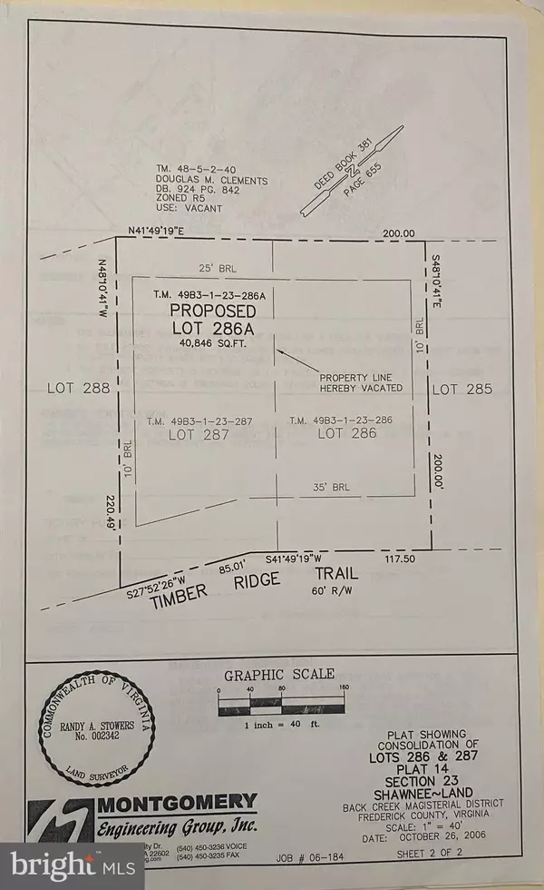 Winchester, VA 22602,LOT 286A TIMBER RIDGE TRL