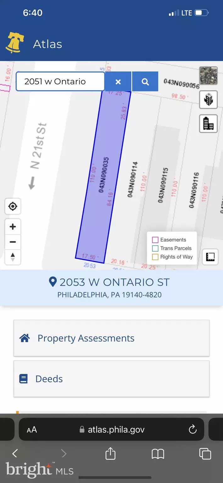 Philadelphia, PA 19140,2053 W ONTARIO ST