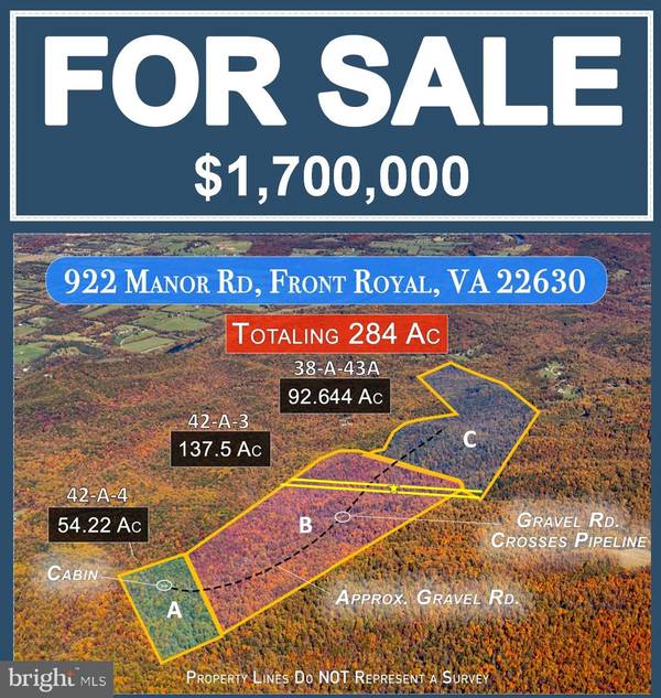 922 MANOR RD, Front Royal, VA 22630
