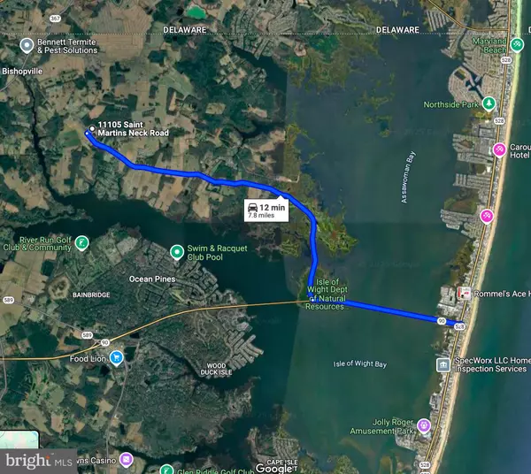 Bishopville, MD 21813,11105 SAINT MARTINS NECK RD