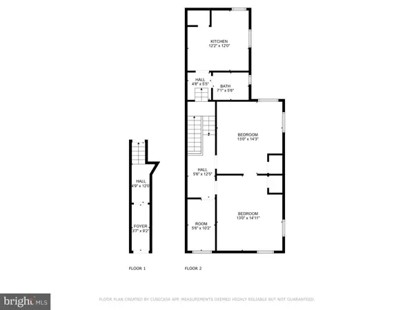 Washington, DC 20001,1701 6TH ST NW #UPPER LEVEL