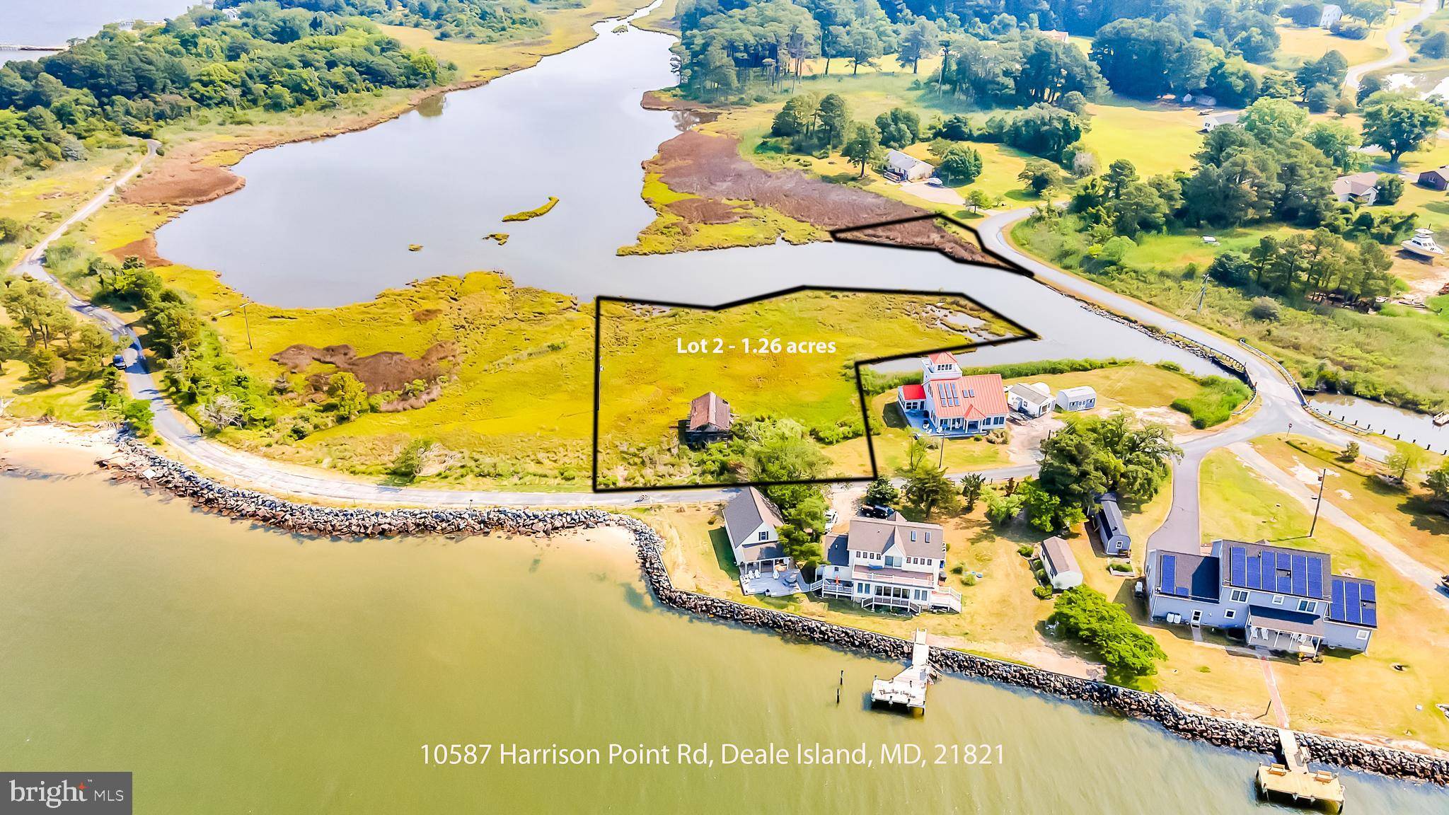 Deal Island, MD 21821,10587 HARRISON POINT RD