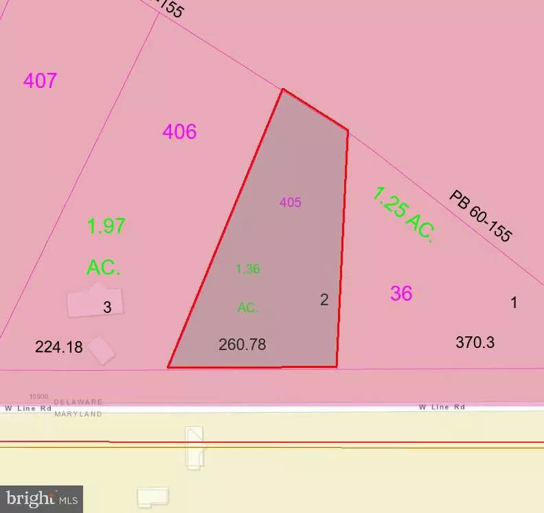 Selbyville, DE 19975,LOT 2 W LINE RD