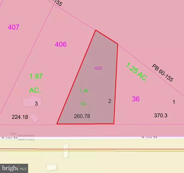 LOT 2 W LINE RD, Selbyville, DE 19975