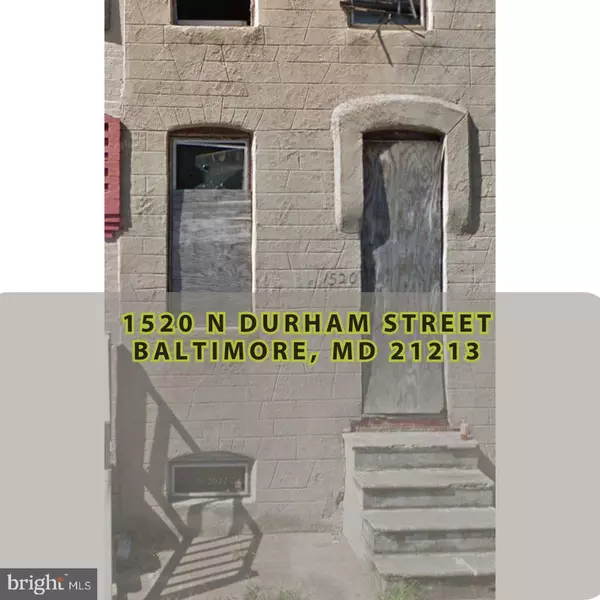 1520 N DURHAM ST, Baltimore, MD 21213