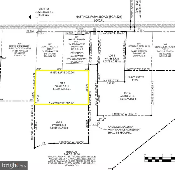 Seaford, DE 19973,LOT 7 HASTINGS FARM RD