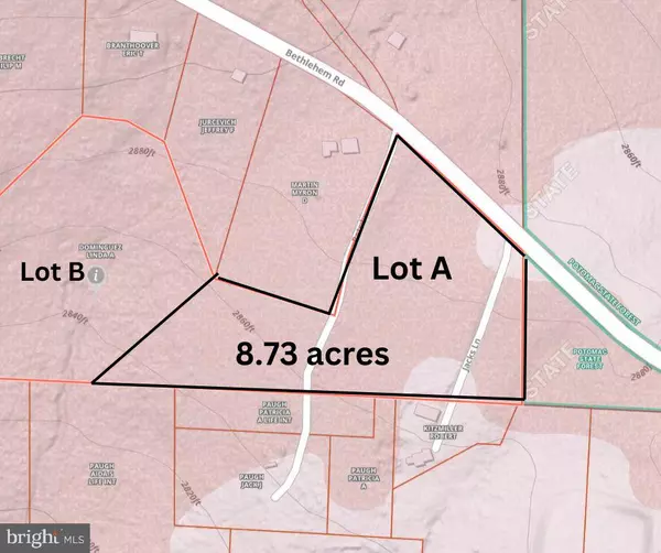 Oakland, MD 21550,BETHLEHEM RD #LOT A (8.73 AC)