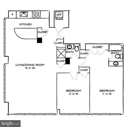 1815 JOHN F KENNEDY BLVD #2B-1906, Philadelphia, PA 19103